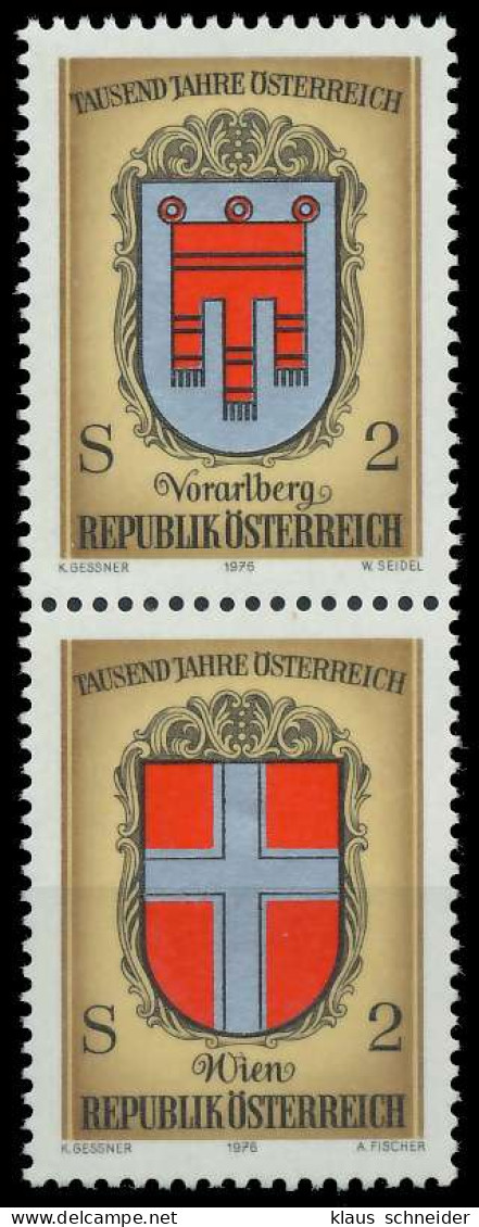 ÖSTERREICH 1976 Nr 1522 30 SZdf Postfrisch SENKR PAAR X255AE2 - Nuevos