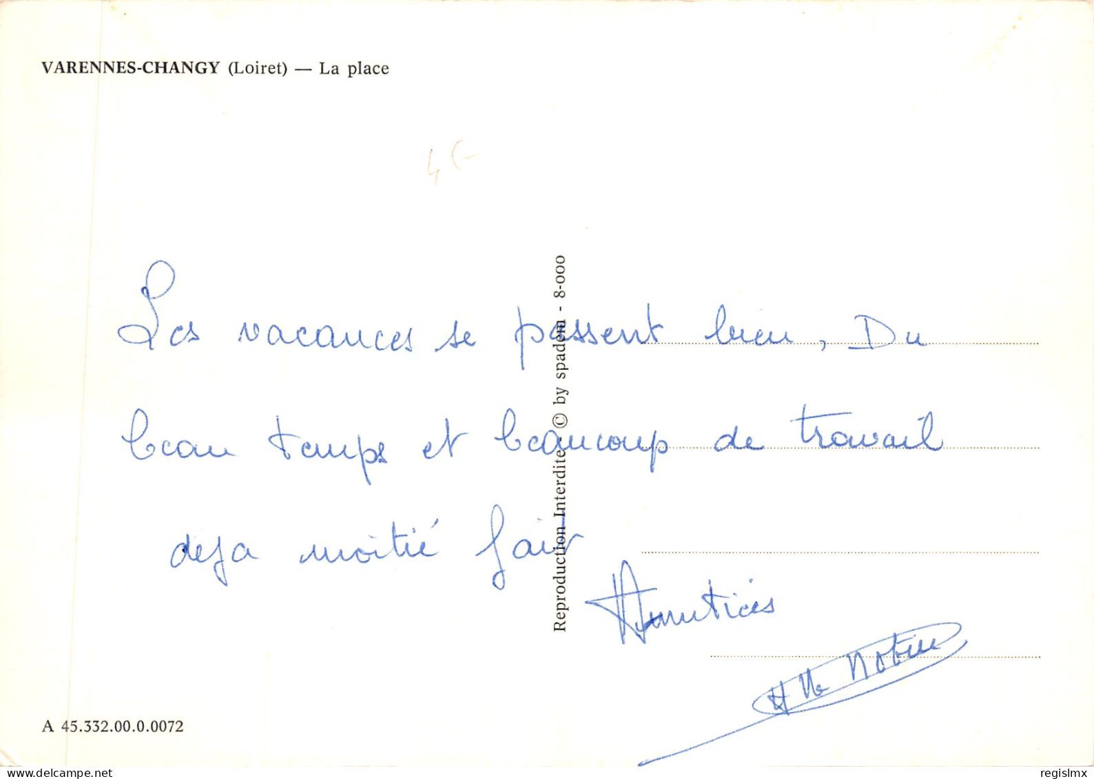 45-VARENNES CHANGY-N°530-A/0209 - Other & Unclassified