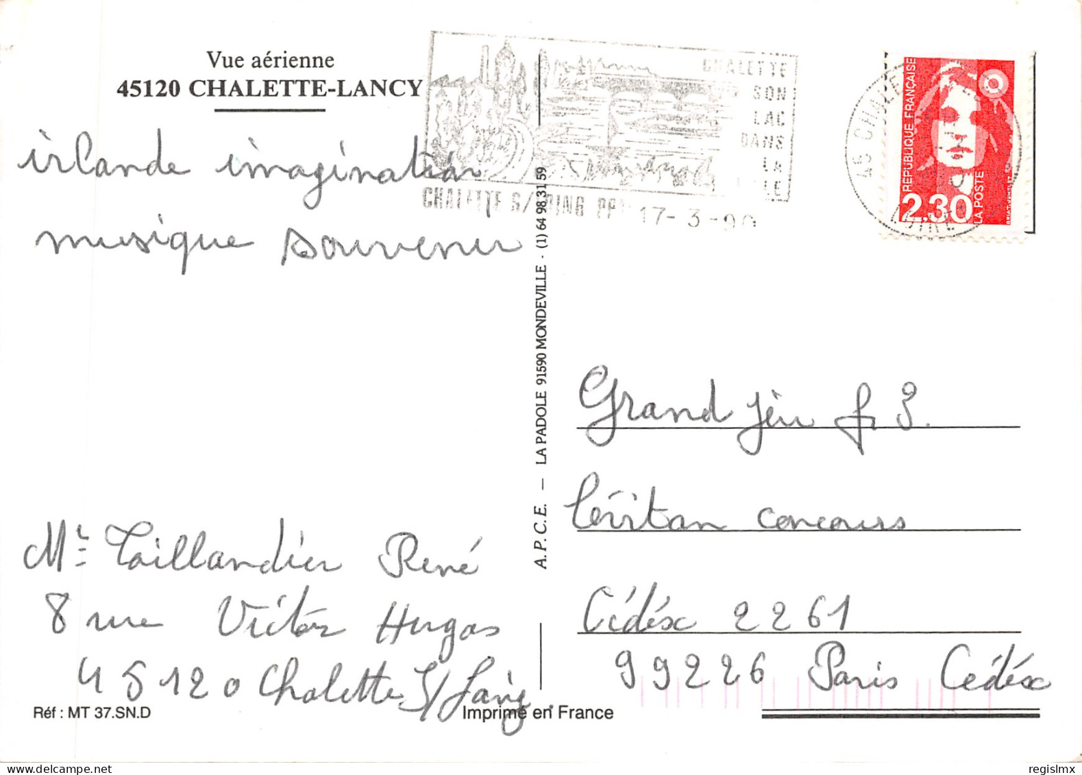 45-CHALETTE LANCY-N°530-A/0153 - Sonstige & Ohne Zuordnung