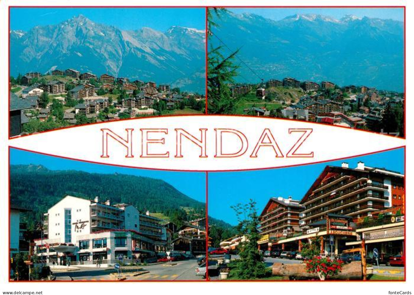 13305133 Nendaz Panoramen Stadtansichten Nendaz - Sonstige & Ohne Zuordnung