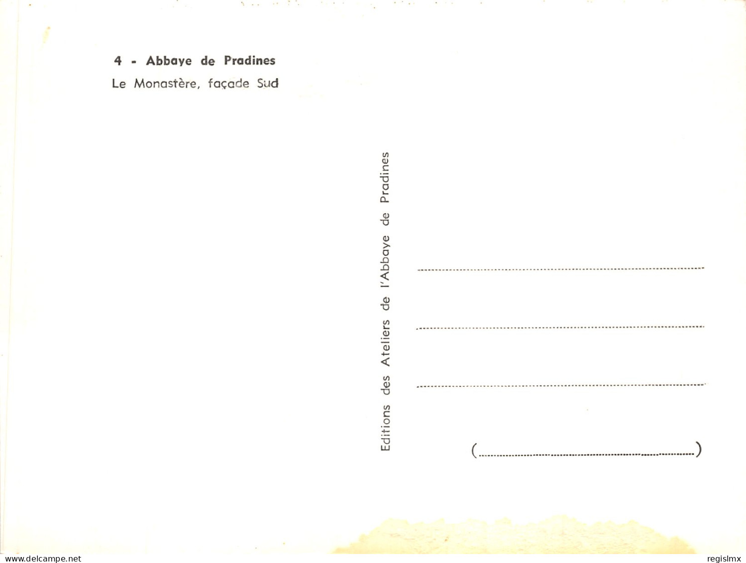 42-PRADINES-L ABBAYE-N°529-C/0211 - Other & Unclassified