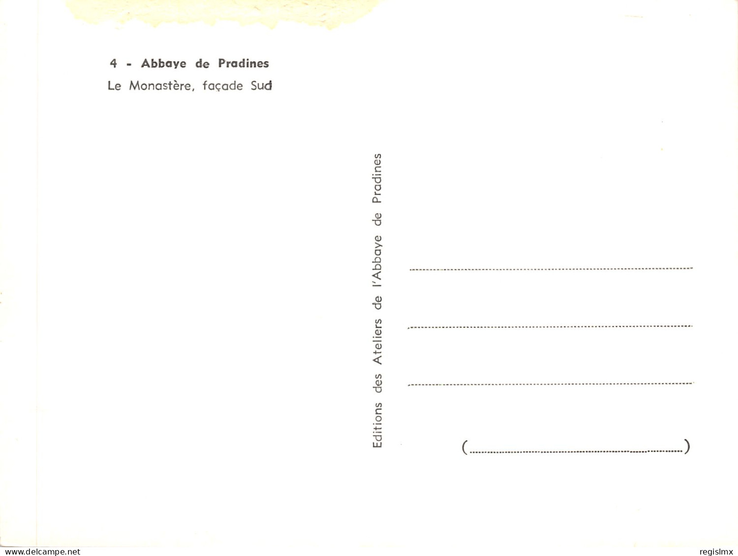 42-PRADINES-L ABBAYE-N°529-C/0213 - Other & Unclassified