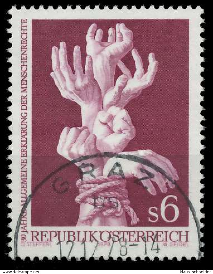 ÖSTERREICH 1978 Nr 1595 Gestempelt X25C5A6 - Used Stamps
