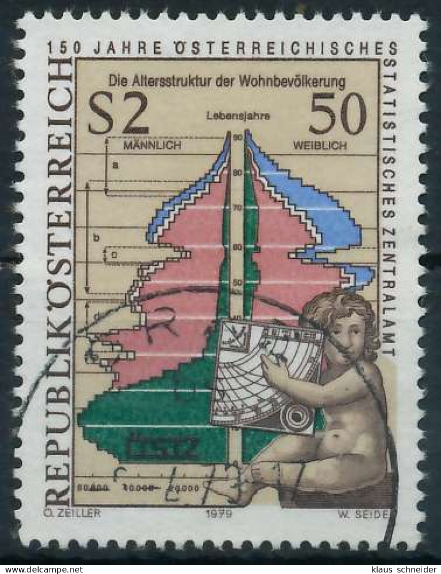 ÖSTERREICH 1979 Nr 1607 Gestempelt X25C60A - Usati