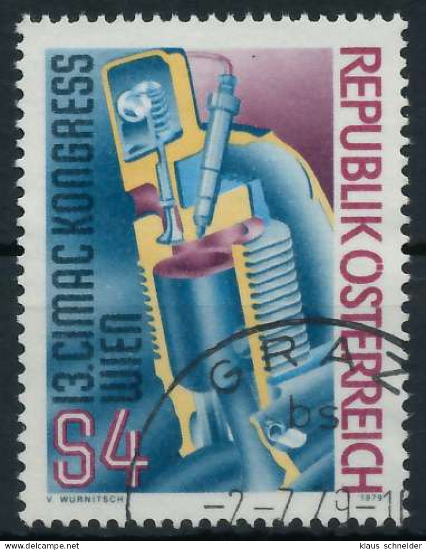 ÖSTERREICH 1979 Nr 1609 Gestempelt X25C612 - Oblitérés