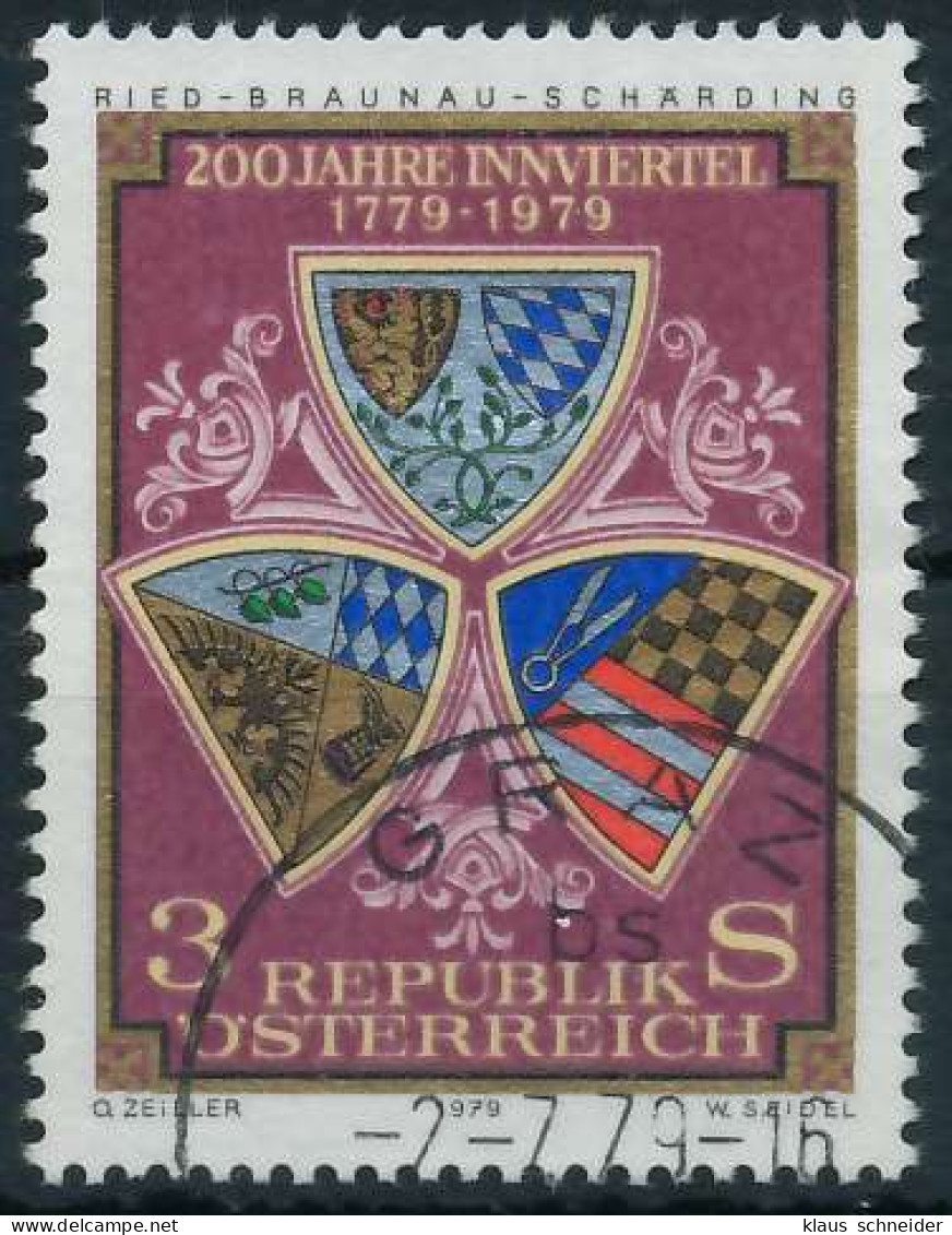 ÖSTERREICH 1979 Nr 1610 Gestempelt X25C61A - Usados