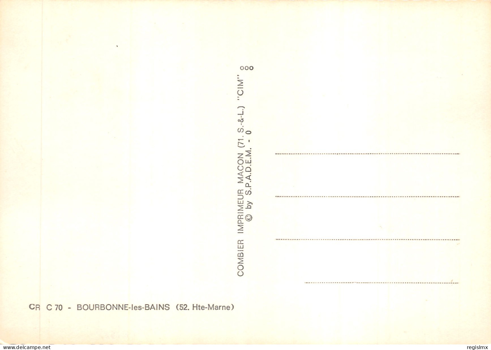 52-BOURBONNE LES BAINS-N°530-C/0391 - Bourbonne Les Bains