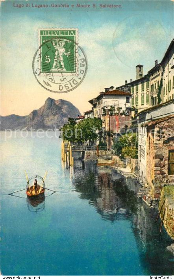 13304962 Gandria TI Lago Di Lugano Et Monte S. Salvatore Gandria TI - Autres & Non Classés