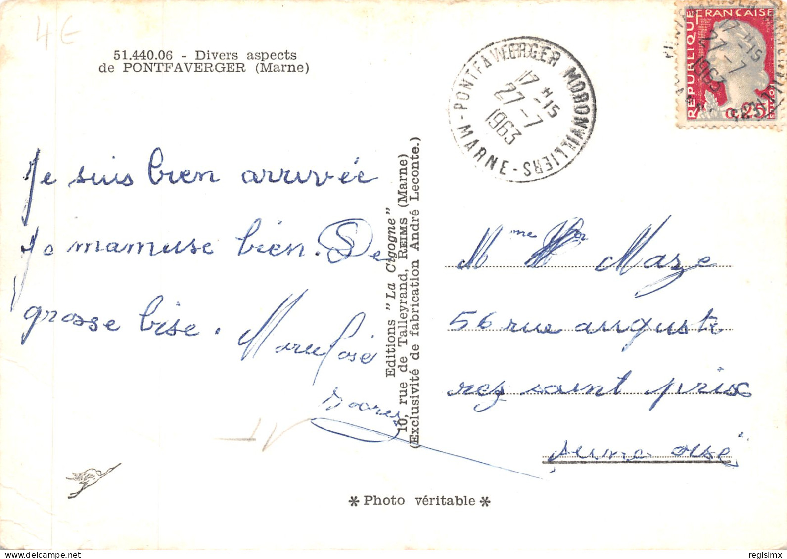 51-PONTFAVERGER-MORONVILLIERS-N°530-C/0265 - Other & Unclassified