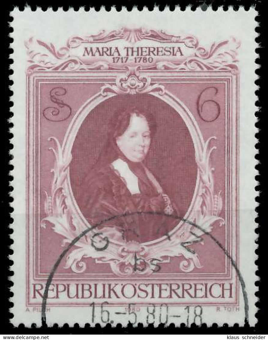 ÖSTERREICH 1980 Nr 1640 Gestempelt X25C71E - Used Stamps