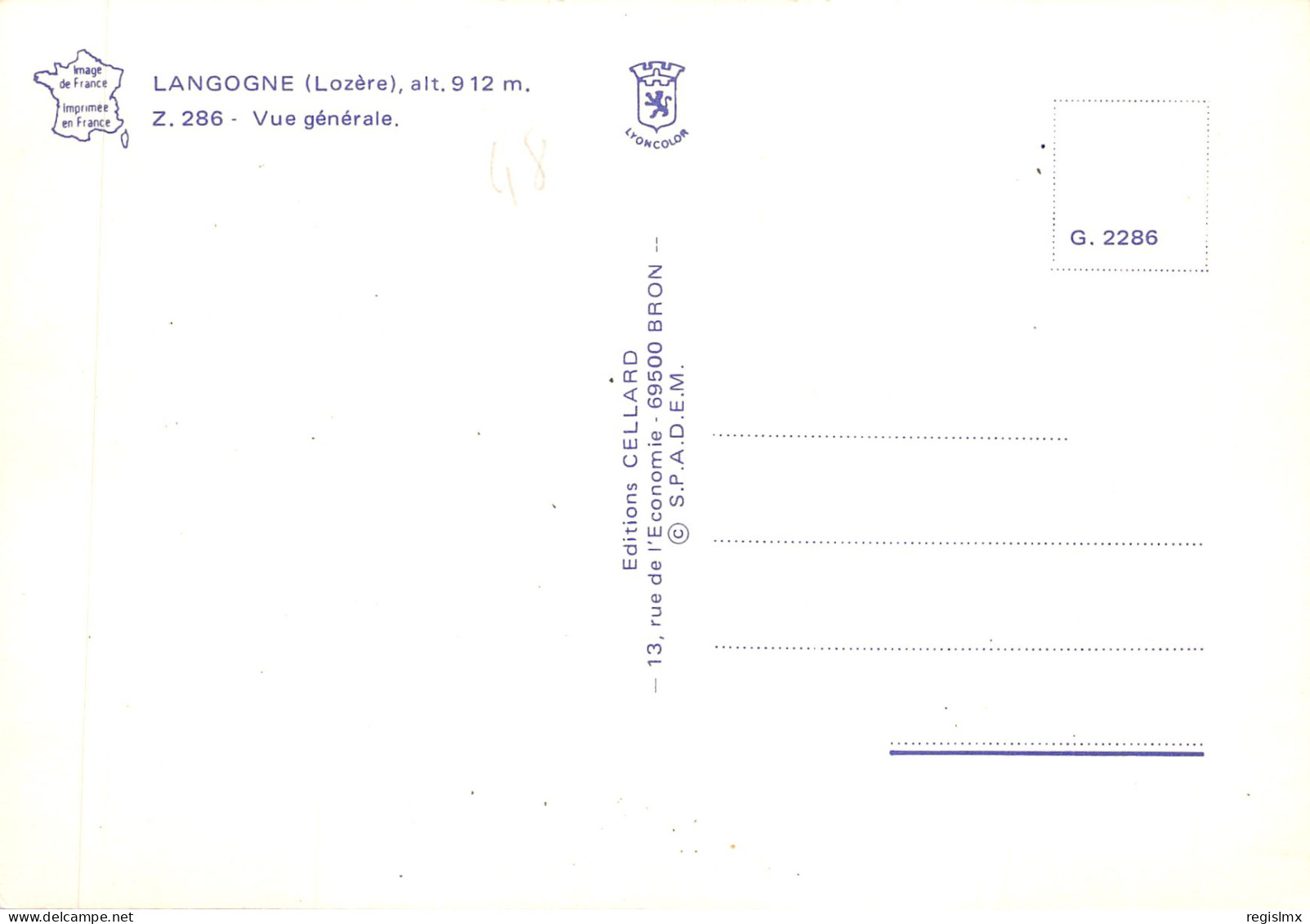 48-LANGOGNE-N°530-B/0059 - Other & Unclassified