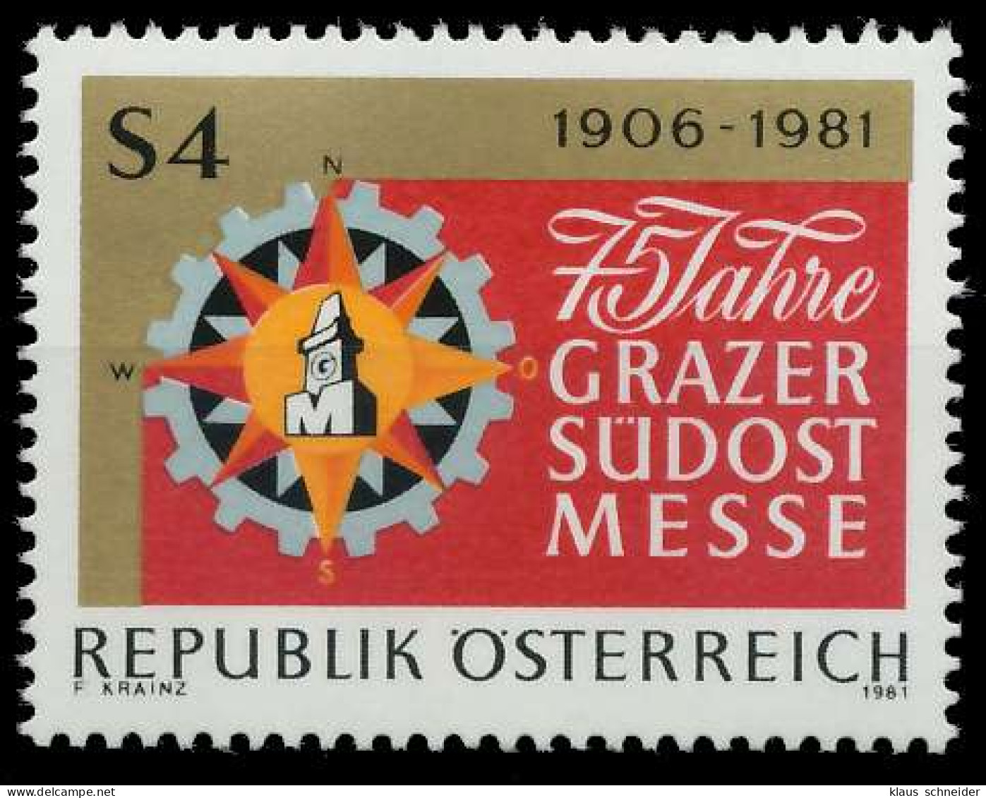 ÖSTERREICH 1981 Nr 1682 Postfrisch X25C836 - Neufs