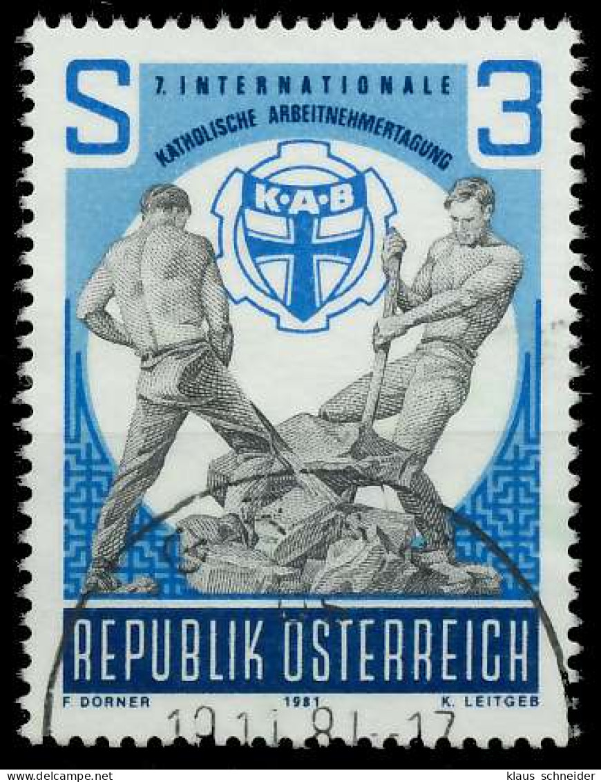 ÖSTERREICH 1981 Nr 1688 Gestempelt X25C86A - Usados