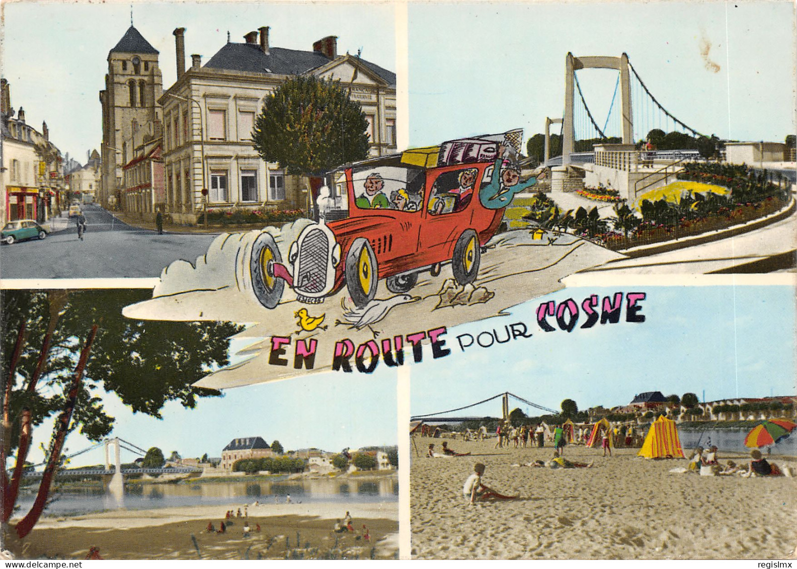 58-COSNE SUR LOIRE-N°531-C/0015 - Cosne Cours Sur Loire