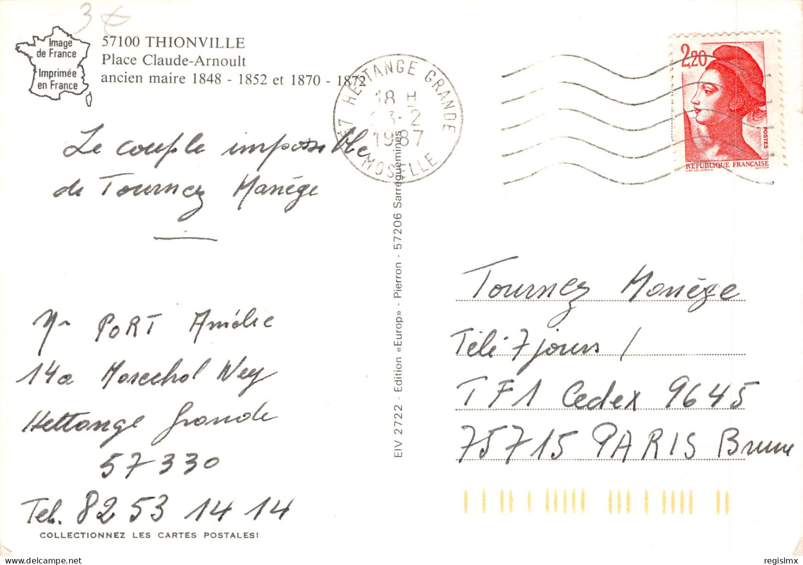 57-THIONVILLE-N°531-B/0049 - Thionville