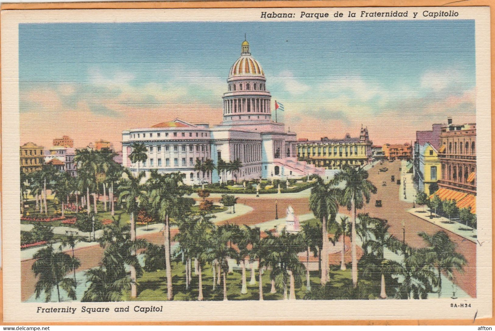 Havana Cuba Old Postcard - Kuba