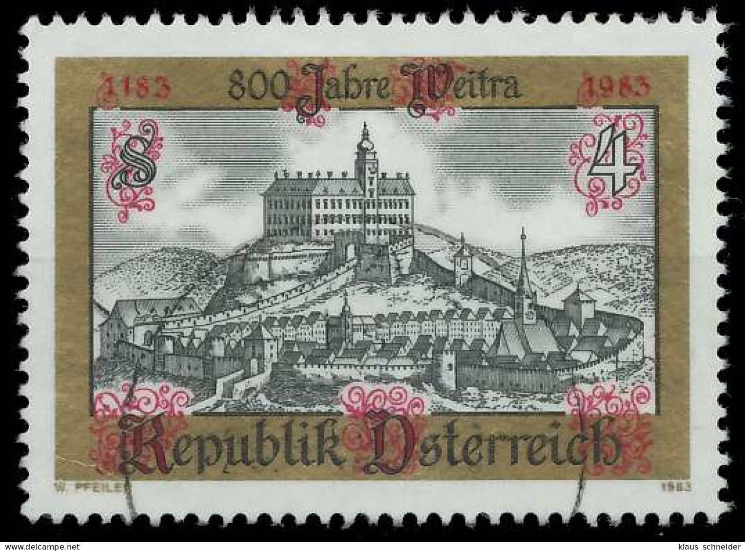 ÖSTERREICH 1983 Nr 1740 Gestempelt X25C9CE - Used Stamps