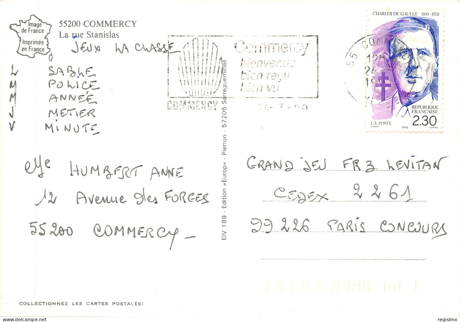 55-COMMERCY-N°530-D/0325 - Commercy