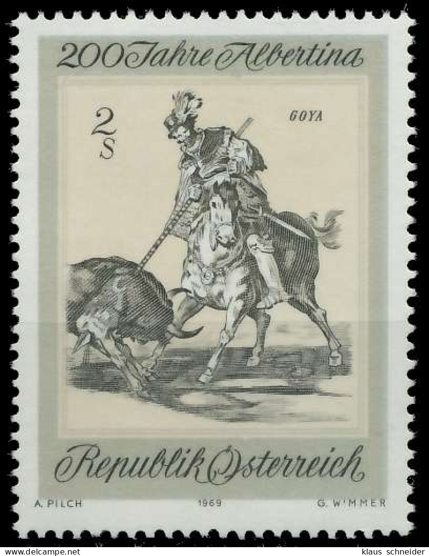 ÖSTERREICH 1969 Nr 1307 Postfrisch X2636FA - Ongebruikt