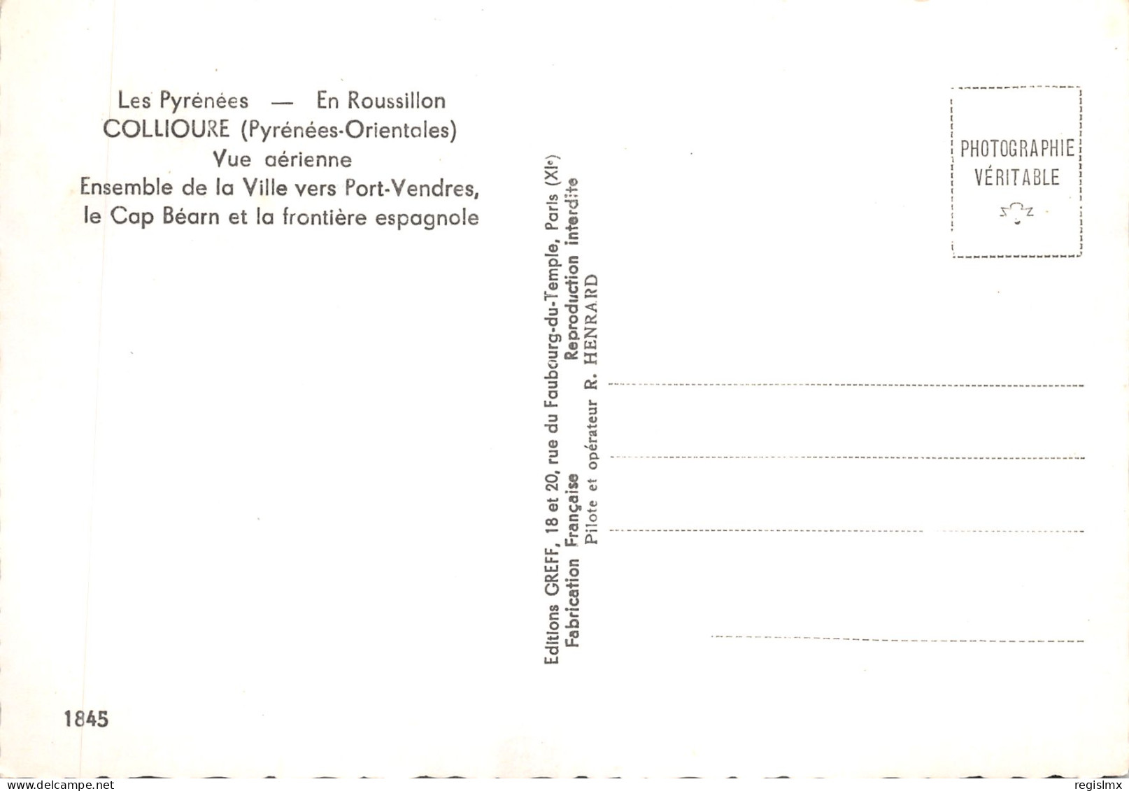 66-COLLIOURE-N°533-B/0291 - Collioure
