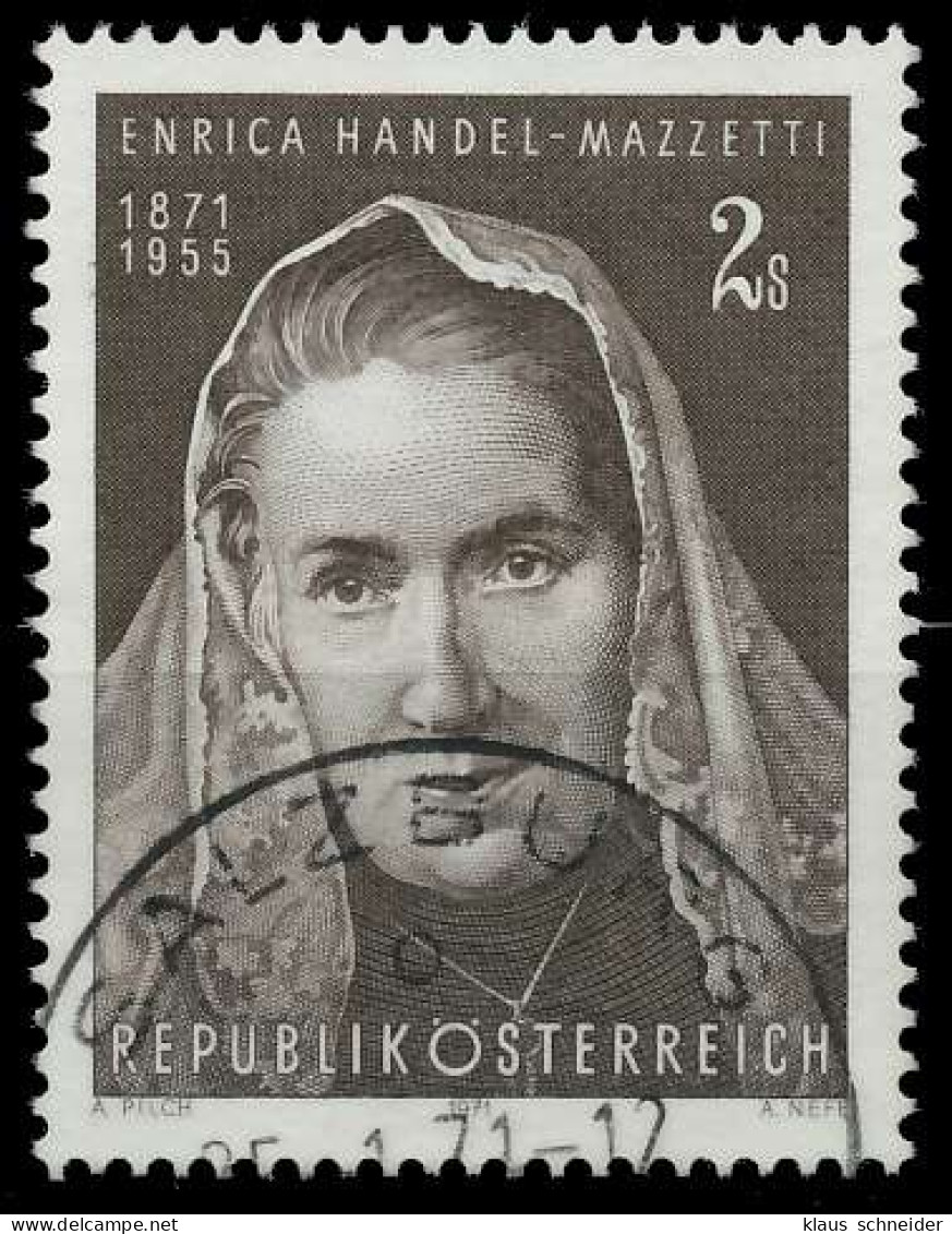 ÖSTERREICH 1971 Nr 1353 Gestempelt X2637AA - Oblitérés