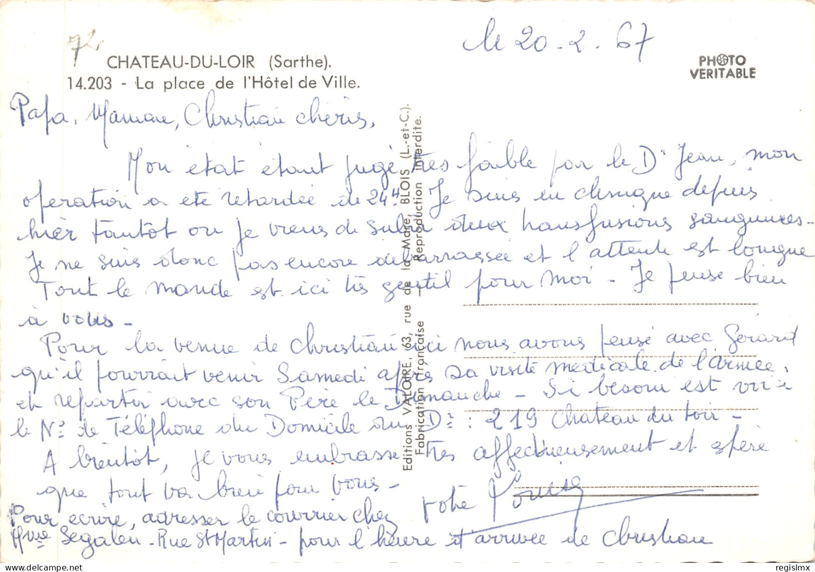 72-CHATEAU DU LOIR-N°534-B/0205 - Chateau Du Loir