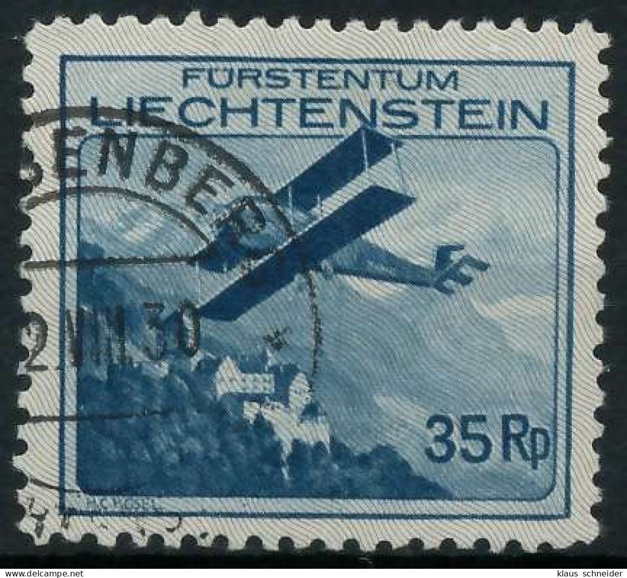 LIECHTENSTEIN 1930 Nr 111 Gestempelt X28DF9E - Used Stamps