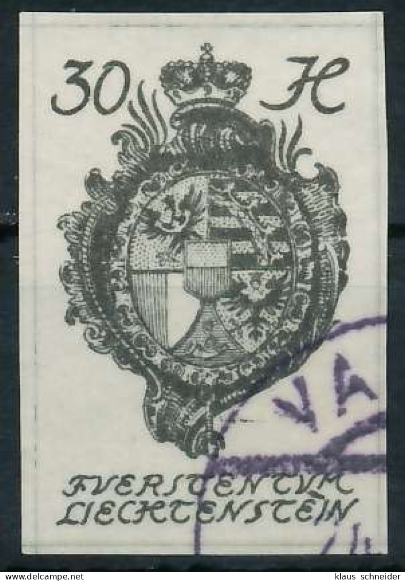 LIECHTENSTEIN 1920 Nr 22 Gestempelt X28E092 - Used Stamps