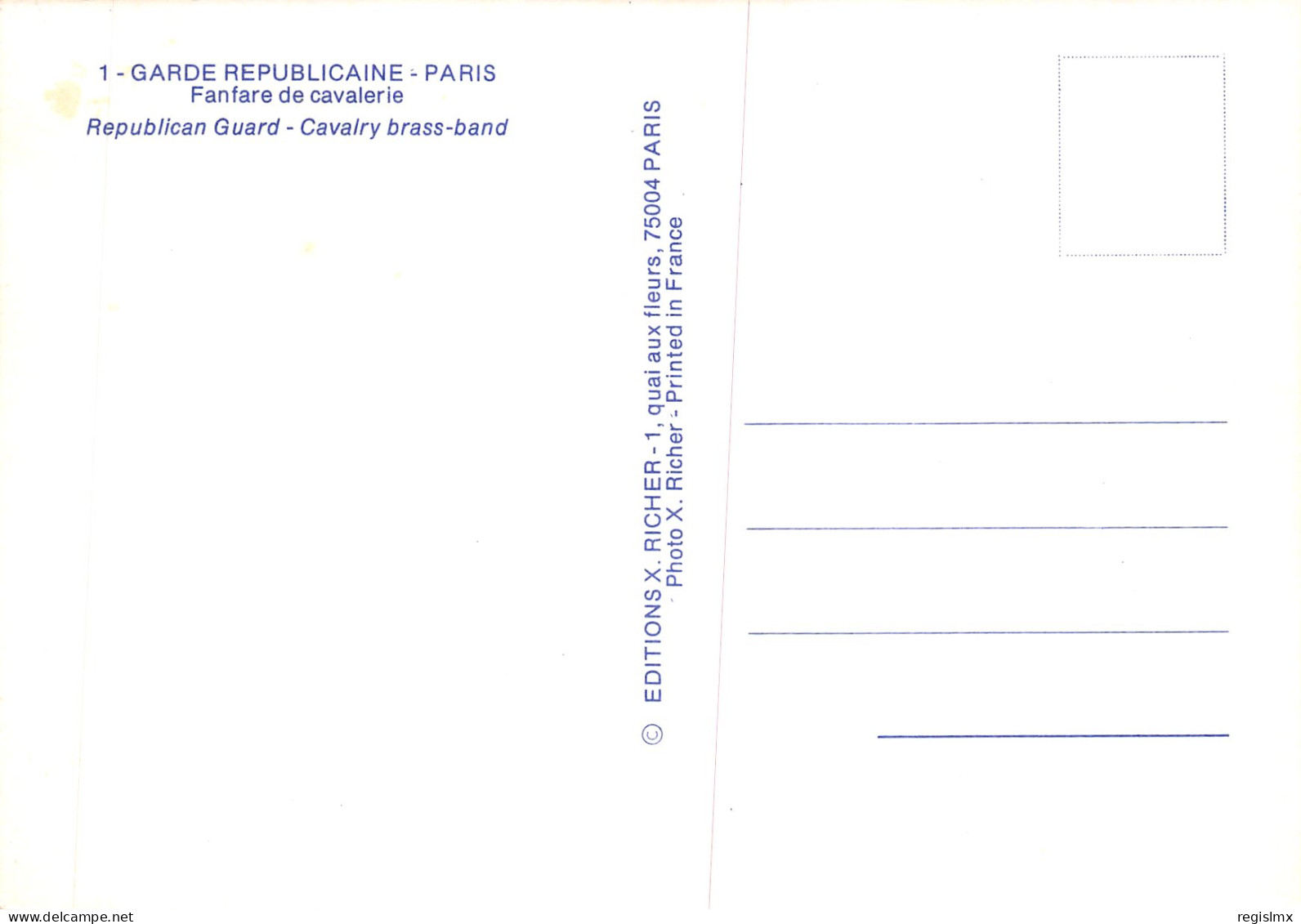 75-PARIS-DEFILE DU 14 JUILLET-GARDE REPUBLICAINE-N°535-A/0213 - Autres & Non Classés