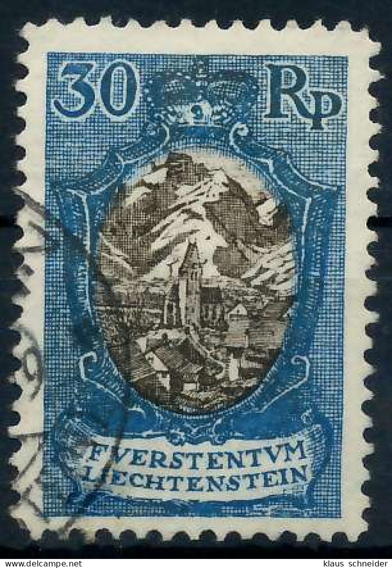 LIECHTENSTEIN 1925 Nr 64 Gestempelt X28E132 - Usati