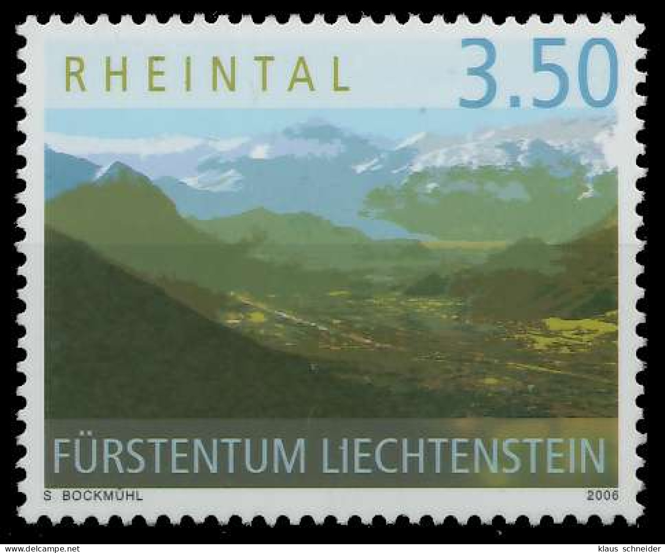 LIECHTENSTEIN 2006 Nr 1404 Postfrisch X28E21A - Ungebraucht