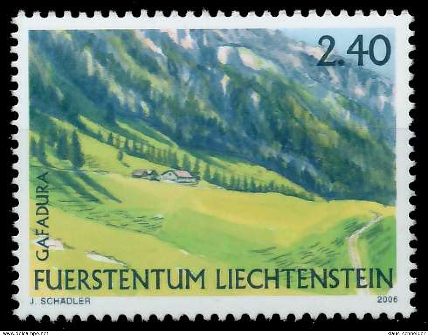 LIECHTENSTEIN 2006 Nr 1426 Postfrisch X28E24E - Nuevos