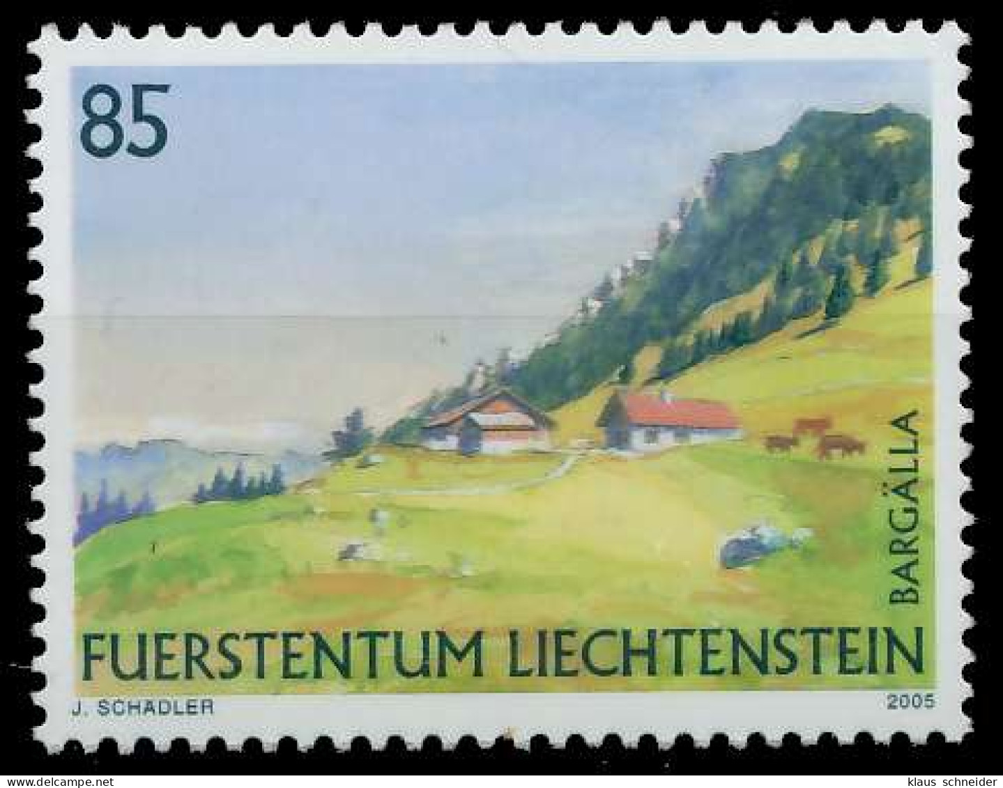 LIECHTENSTEIN 2005 Nr 1383 Postfrisch X28E352 - Ungebraucht