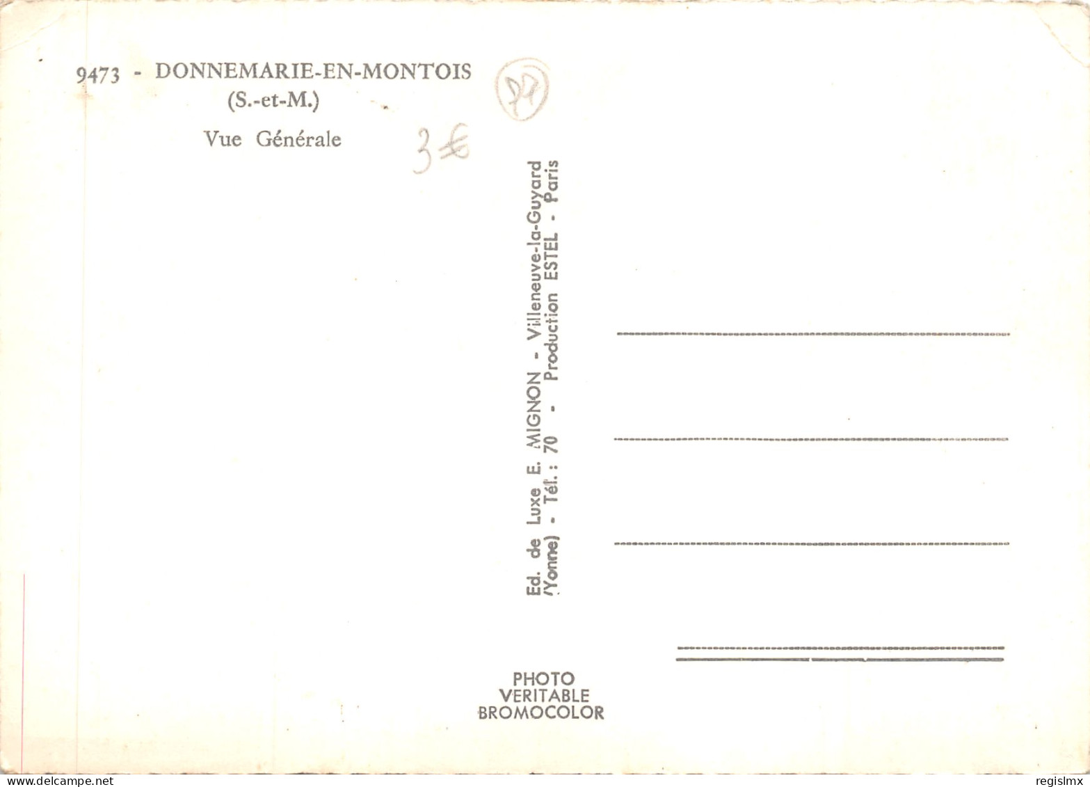 77-DONNEMARIE EN MONTOIS-N°535-C/0029 - Sonstige & Ohne Zuordnung