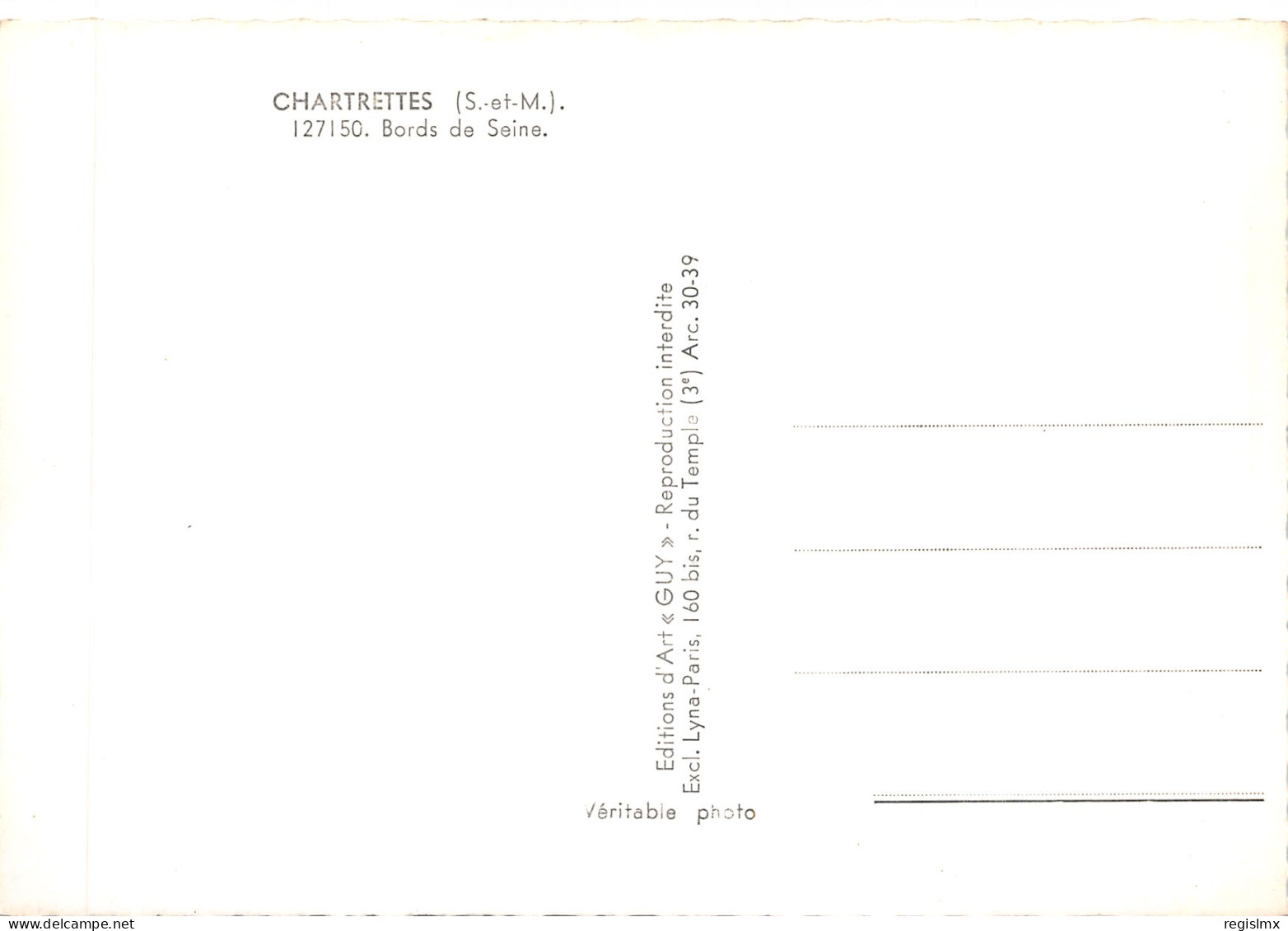77-CHARTRETTES-N°535-B/0279 - Andere & Zonder Classificatie