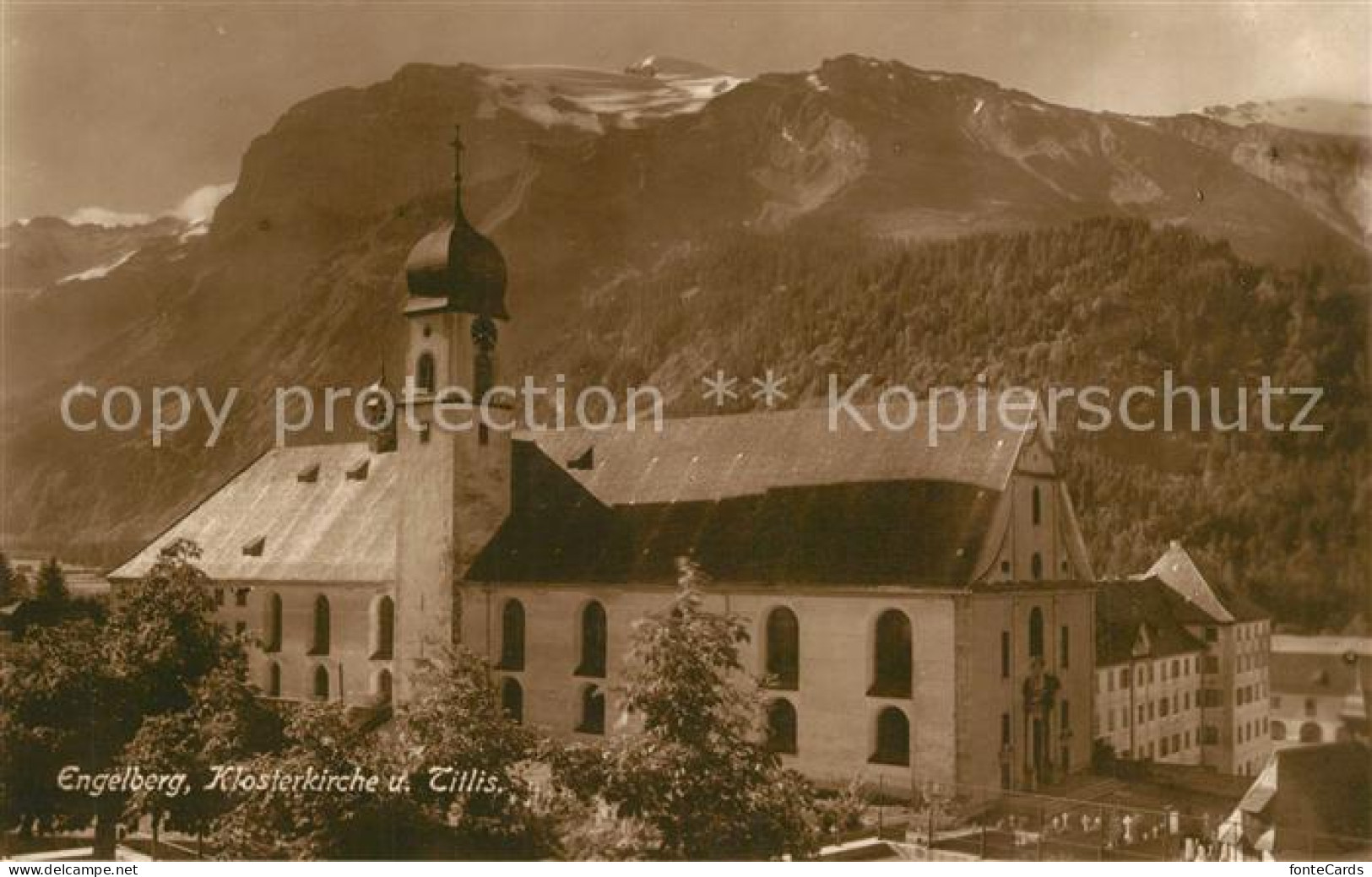 13302961 Engelberg OW Klosterkirche Titlis Engelberg OW - Autres & Non Classés