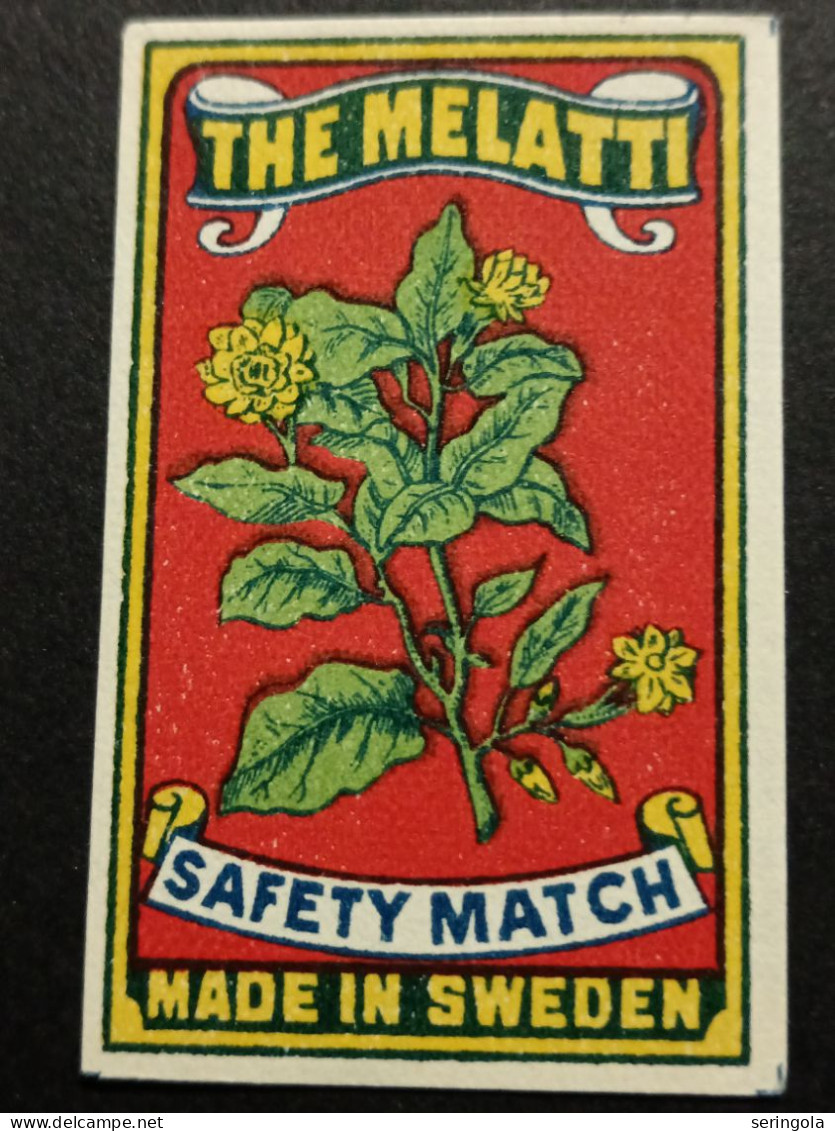 Manufactured Sweden - Matchbox Labels