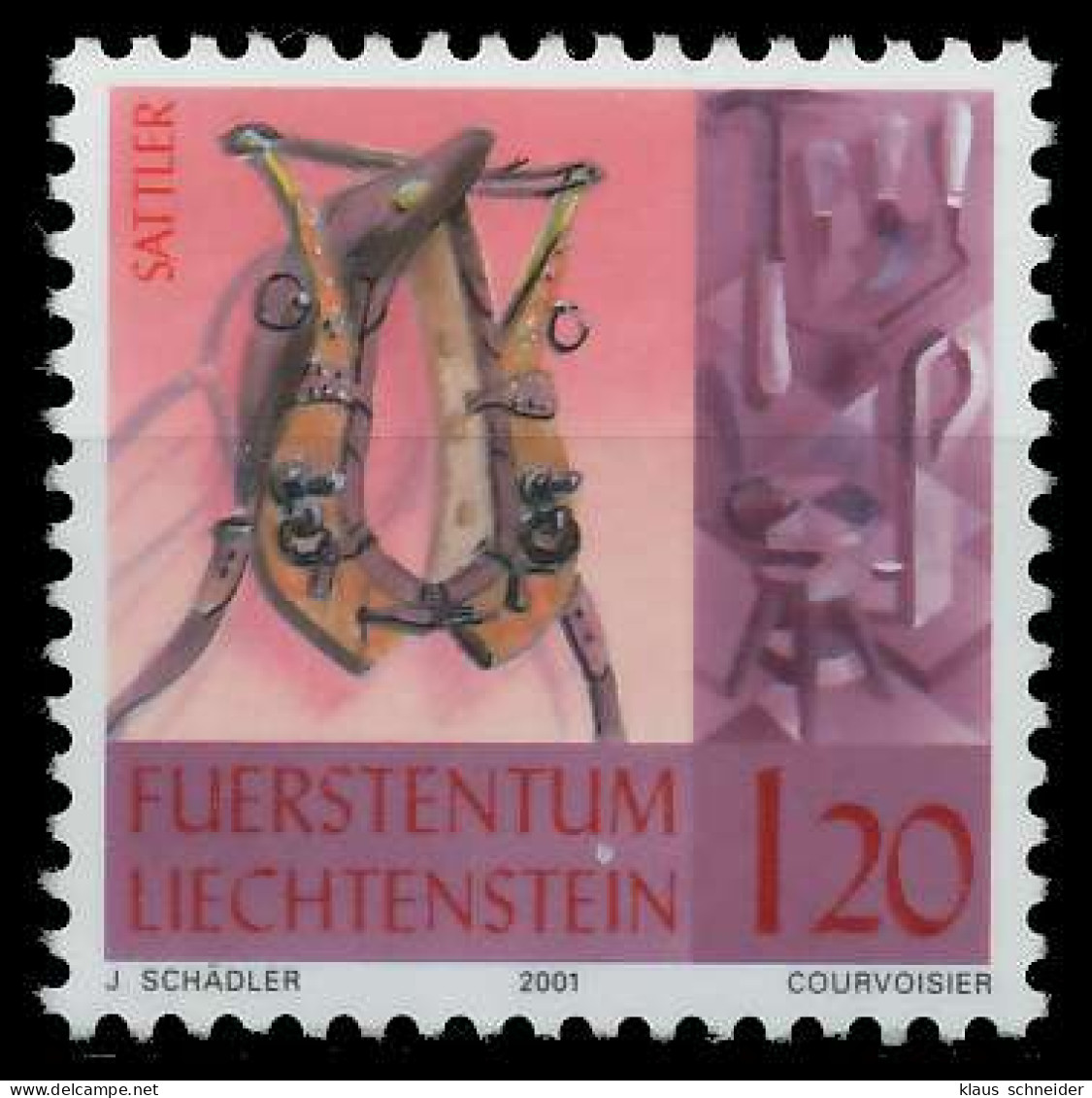 LIECHTENSTEIN 2001 Nr 1280 Postfrisch X28E492 - Unused Stamps