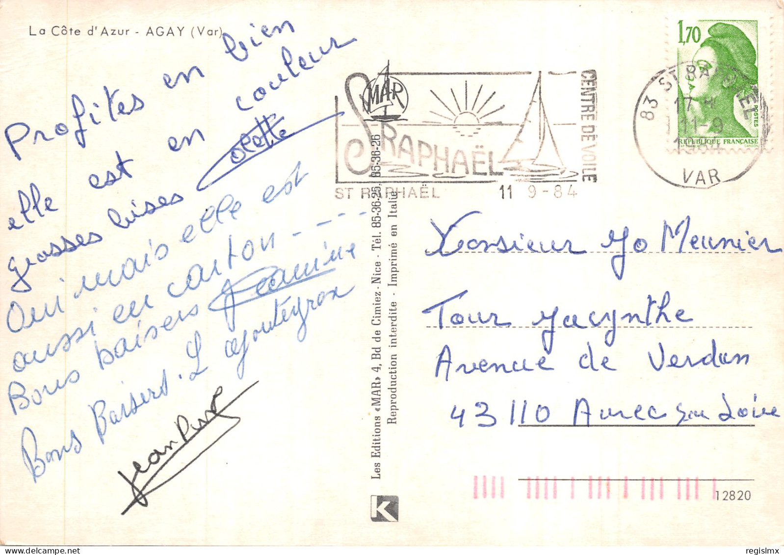 83-AGAY-N°536-A/0149 - Other & Unclassified