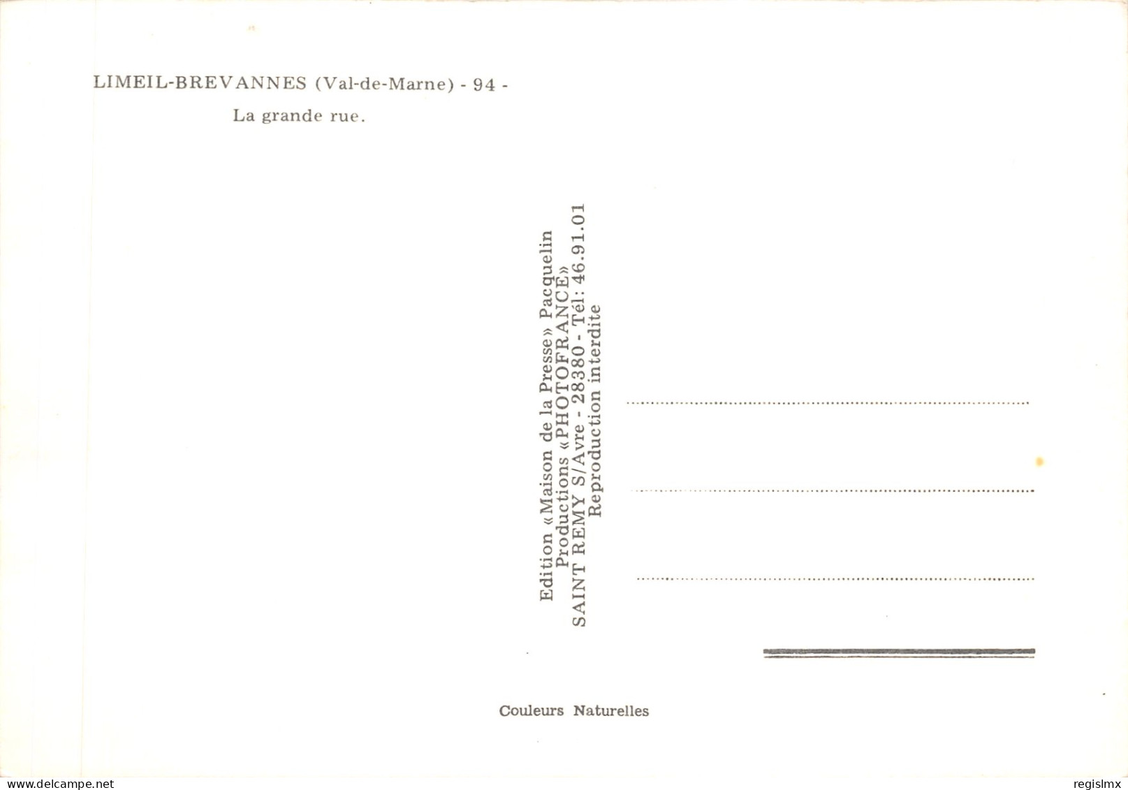 94-LIMEIL BREVANNES-N°537-B/0223 - Limeil Brevannes