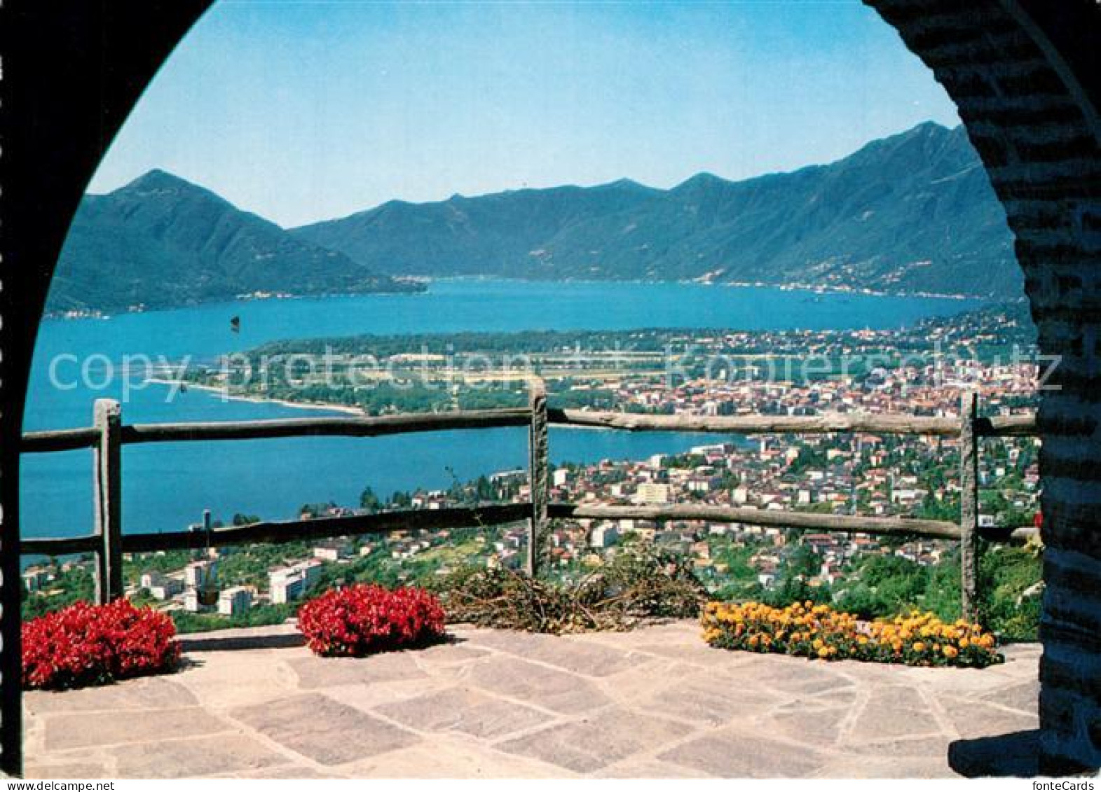 13302538 Locarno Lago Maggiore Panorama Locarno Lago Maggiore - Autres & Non Classés