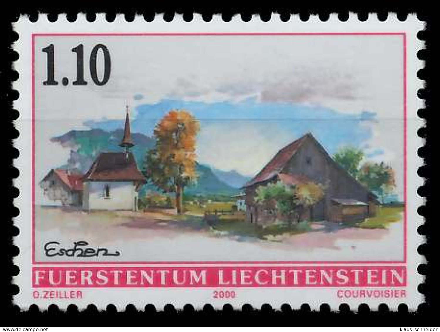 LIECHTENSTEIN 2000 Nr 1231 Postfrisch X28E4E6 - Neufs