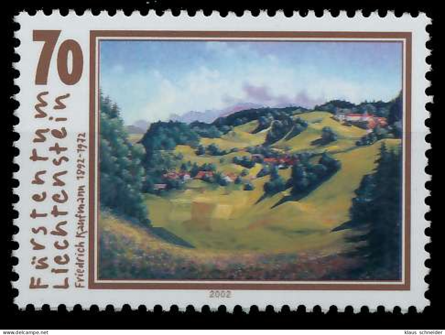 LIECHTENSTEIN 2002 Nr 1286 Postfrisch X28E4EA - Nuevos