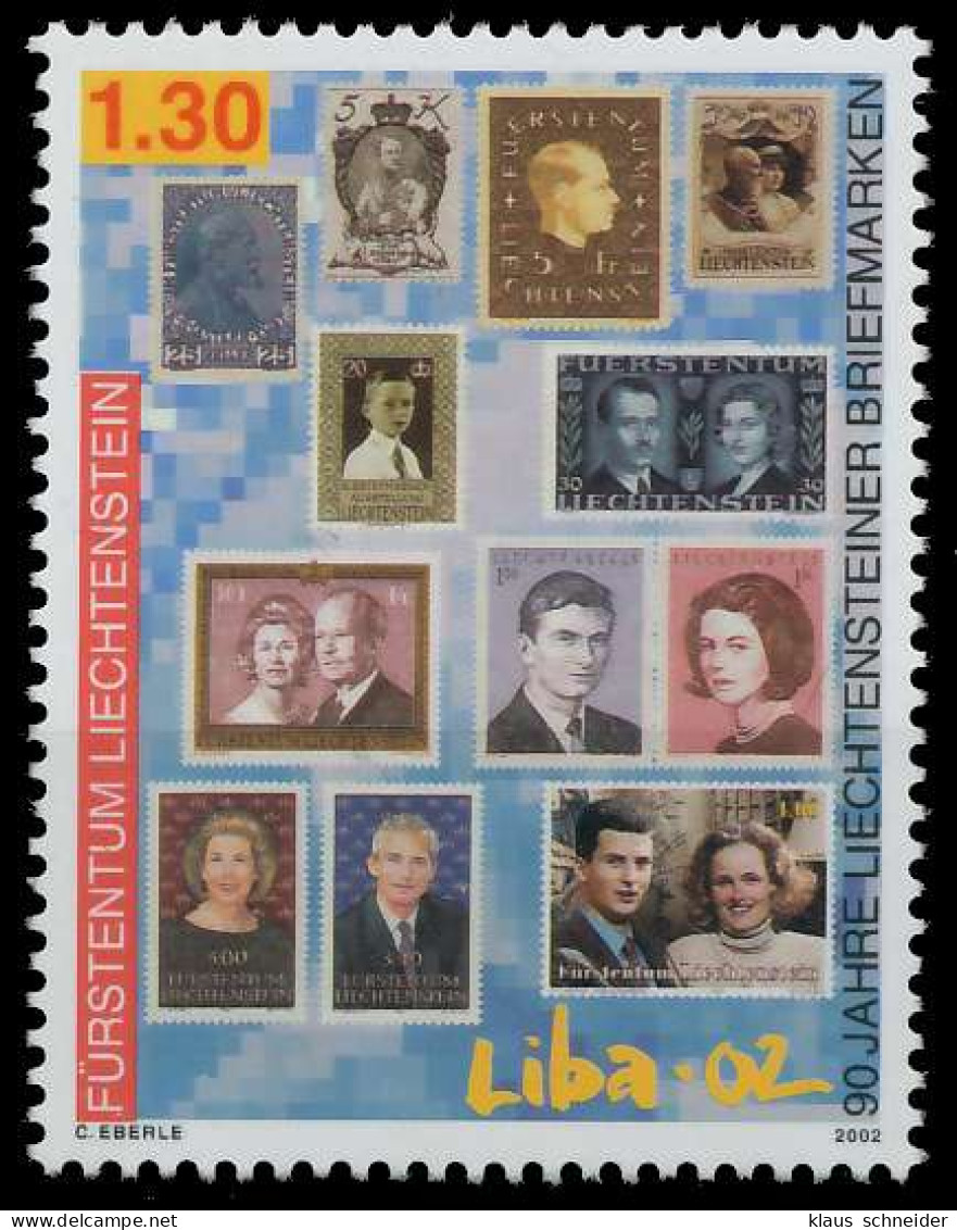 LIECHTENSTEIN 2002 Nr 1298 Postfrisch X28E502 - Ungebraucht