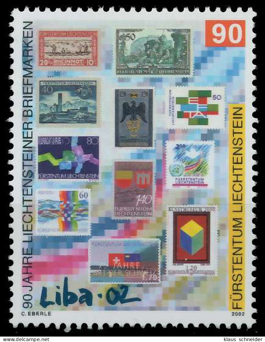 LIECHTENSTEIN 2002 Nr 1297 Postfrisch X28E512 - Nuevos