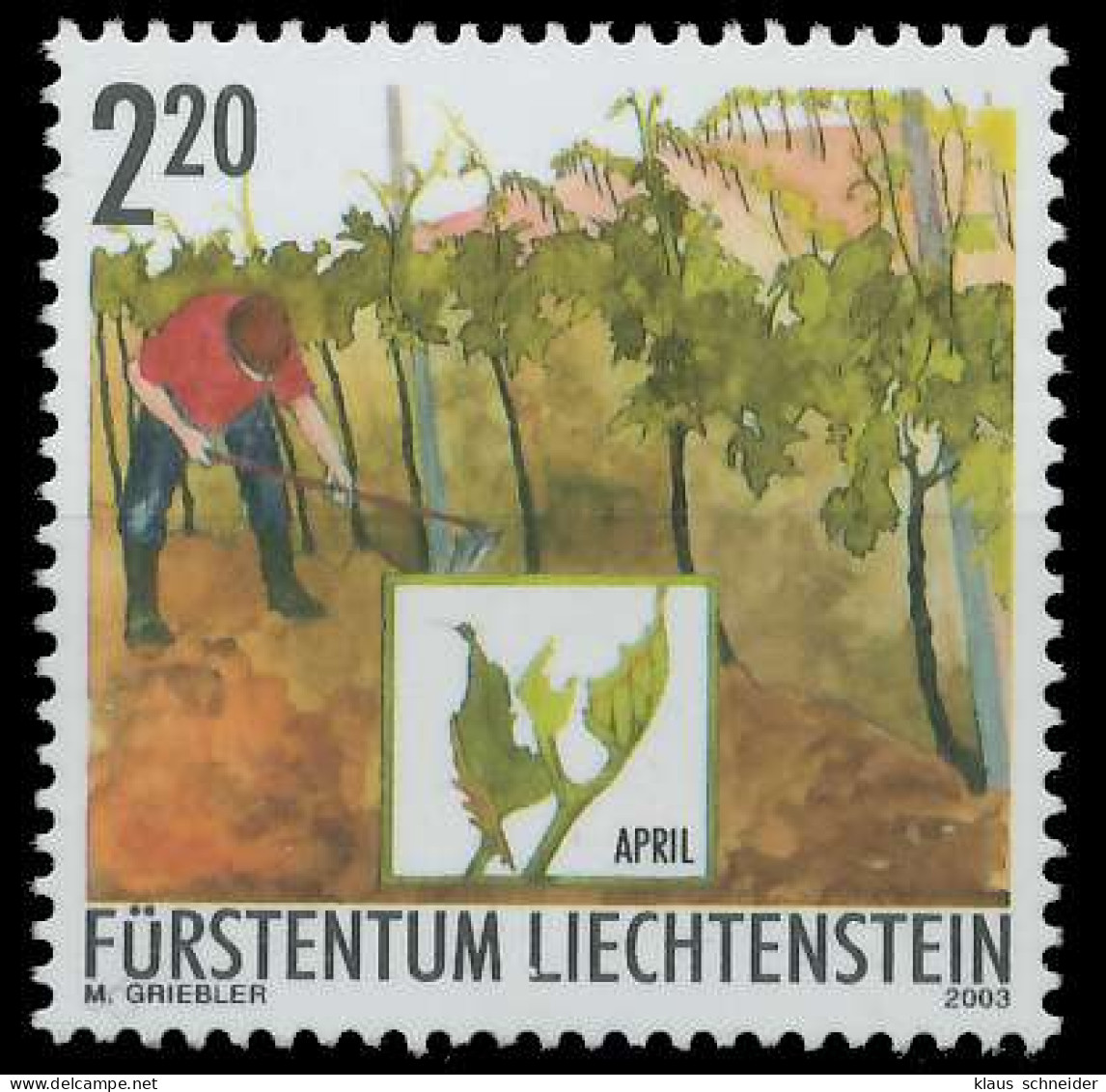LIECHTENSTEIN 2003 Nr 1313 Postfrisch X28E52E - Unused Stamps