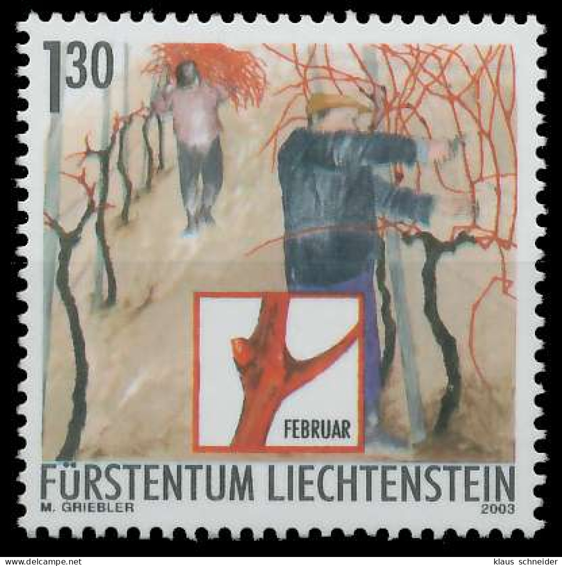 LIECHTENSTEIN 2003 Nr 1311 Postfrisch X28E532 - Neufs