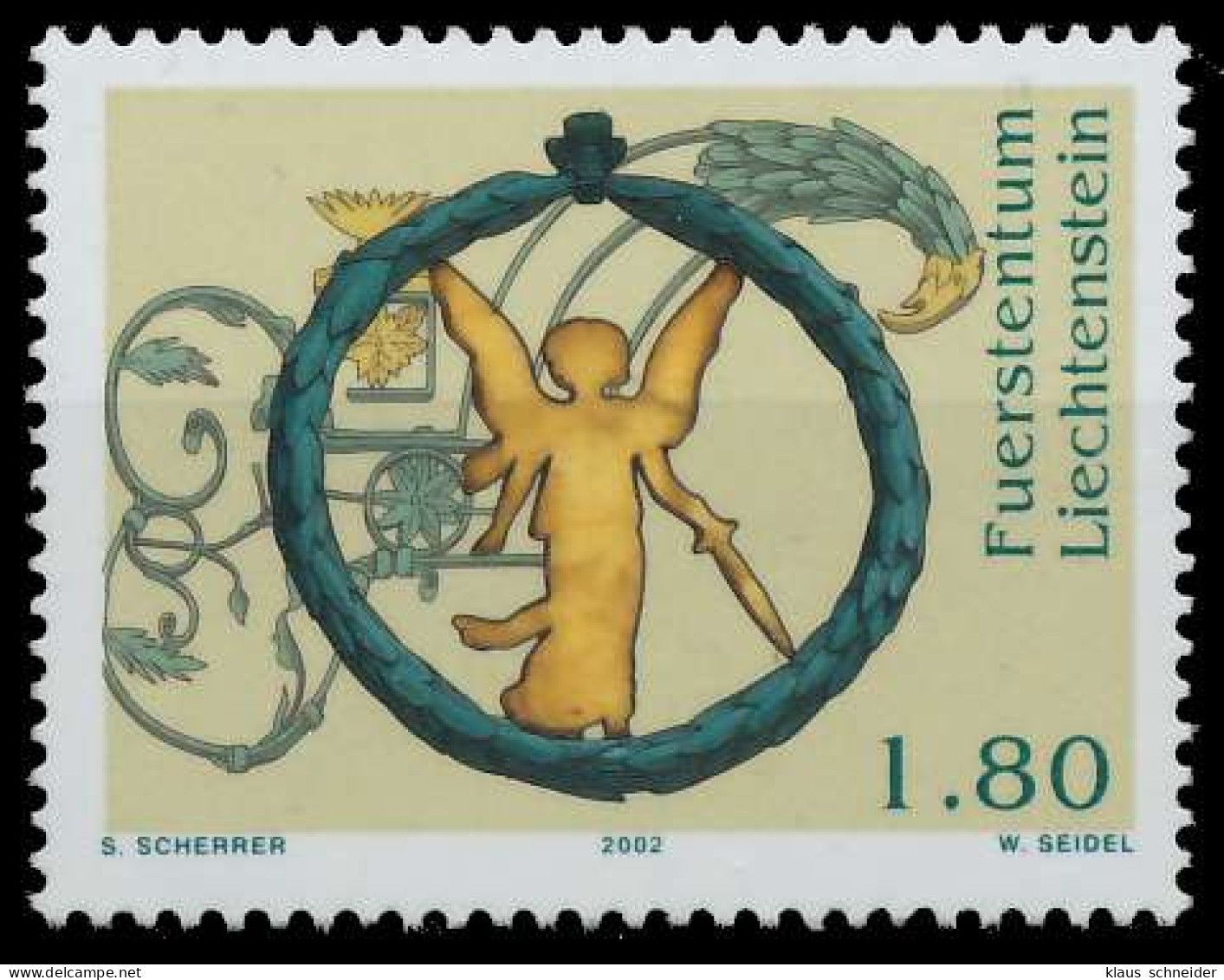 LIECHTENSTEIN 2002 Nr 1308 Postfrisch X28E542 - Ongebruikt