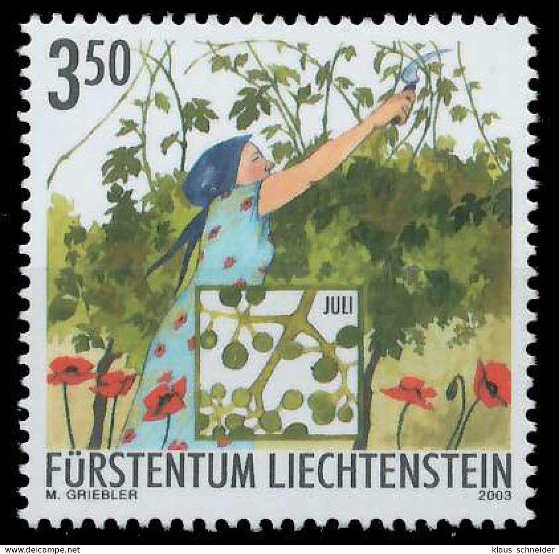 LIECHTENSTEIN 2003 Nr 1318 Postfrisch X28E56E - Ungebraucht