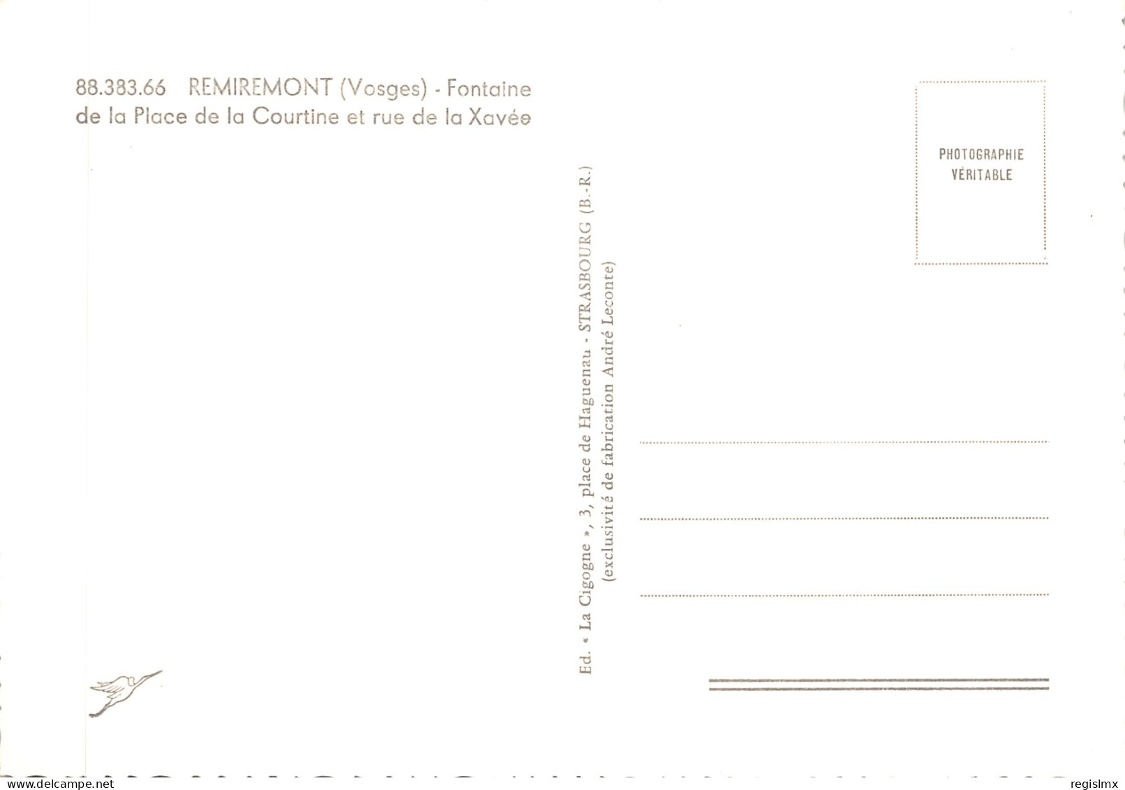 88-REMIREMONT-N°536-D/0081 - Remiremont